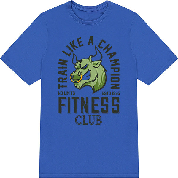 "Train Like A Champion" Unisex T-Shirt | Essential Gym Wear