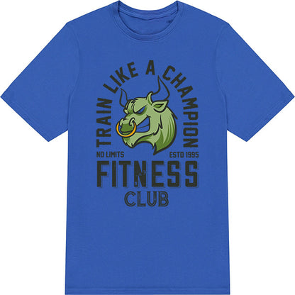 "Train Like A Champion" Unisex T-Shirt | Essential Gym Wear