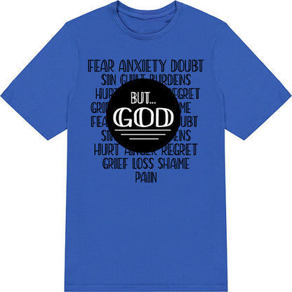 "But God" Unisex T-Shirt | Christian Equestrian Apparel