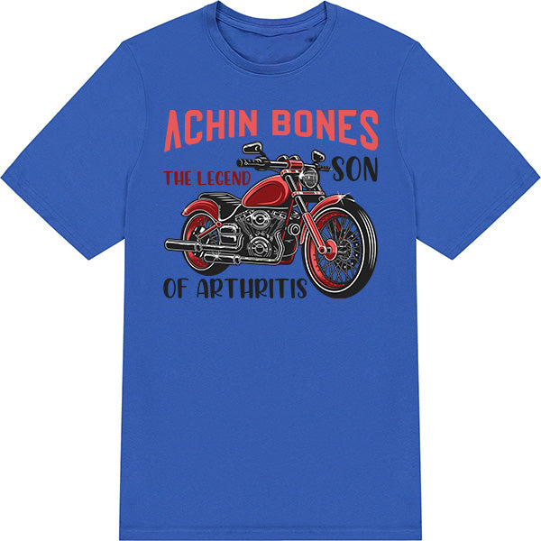 Achin' Bones Unisex T-Shirt | Ideal for Motorcycle Fans