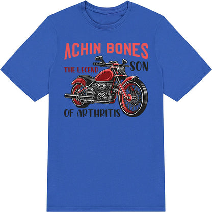 Achin' Bones Unisex T-Shirt | Ideal for Motorcycle Fans