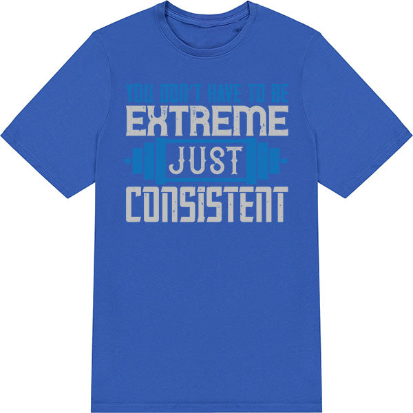 Unisex 'Consistent' T-Shirt | Fitness Focus Collection