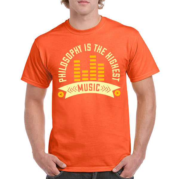 "Philosophy Is The Highest Music" Unisex T-Shirt - Shop Now!