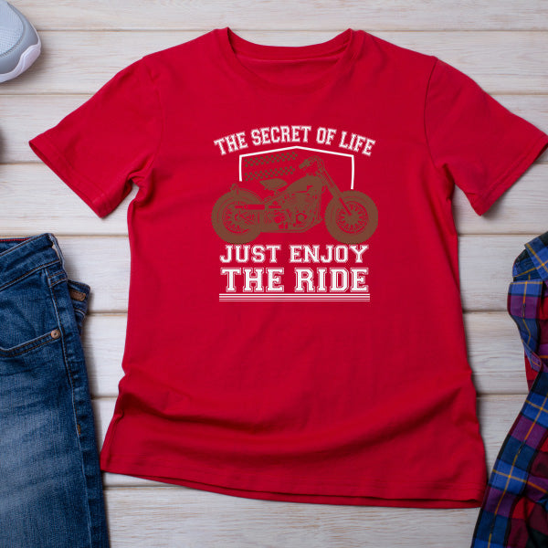 "Enjoy the Ride" Unisex T-Shirt for Motorbike Lovers