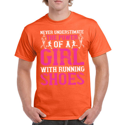 Unisex Runner's T-Shirt - Empowering Girls in Running