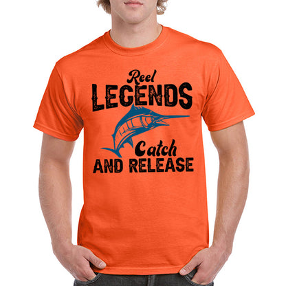 Reel Legends Unisex Fishing T-Shirt | Perfect for Anglers