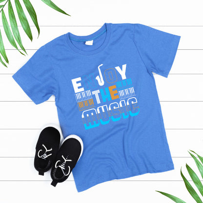 Enjoy The Music V1 Unisex T-Shirt | Ideal for Music Lovers