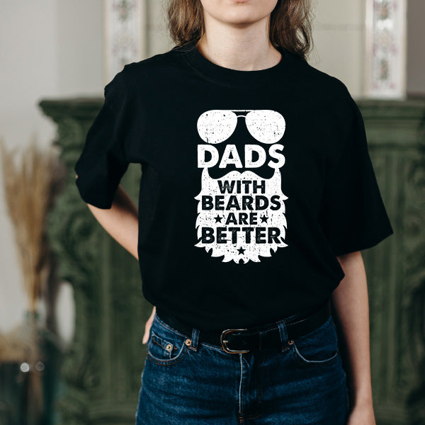 "Dads With Beards Are Better" T-Shirt | Equestrian Apparel