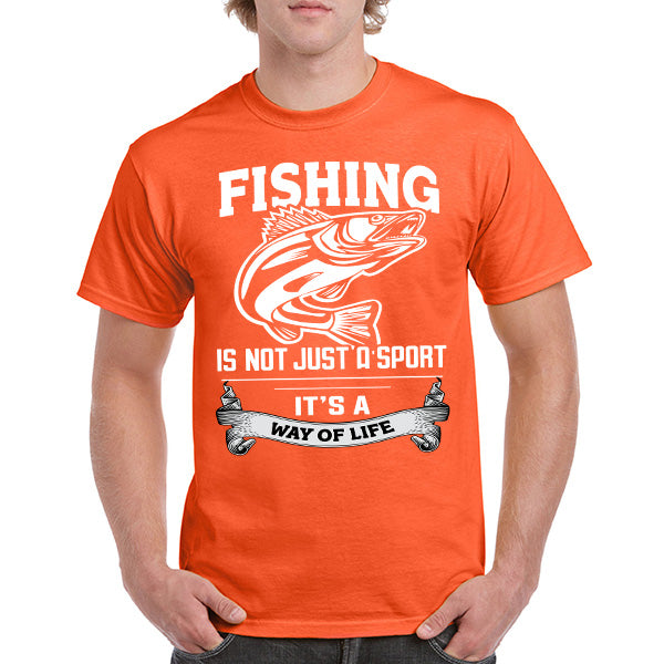 Fishing Is Life Unisex T-Shirt | Ideal for Fishing Lovers