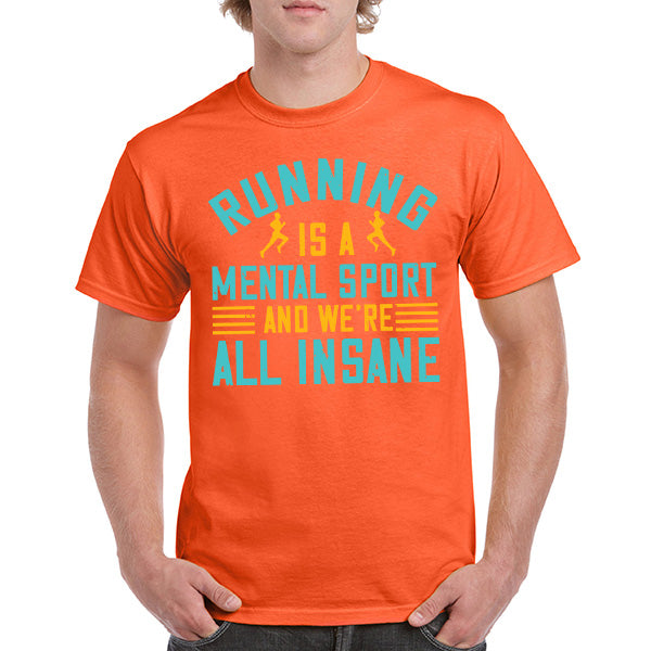 "Running Is A Mental Sport" Unisex T-Shirt | Runner's Edition