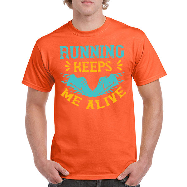 Unisex Runner's Edition T-Shirt - Running Keeps Me Alive