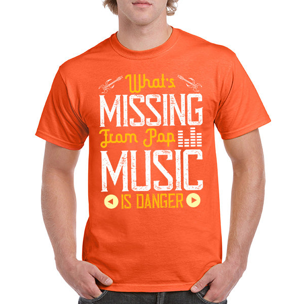 "What's Missing From Pop Music" Unisex T-Shirt | Music Lovers