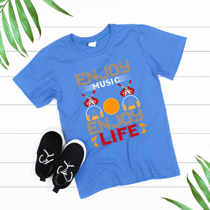 "Enjoy Music, Enjoy Life" Unisex T-Shirt for Music Lovers