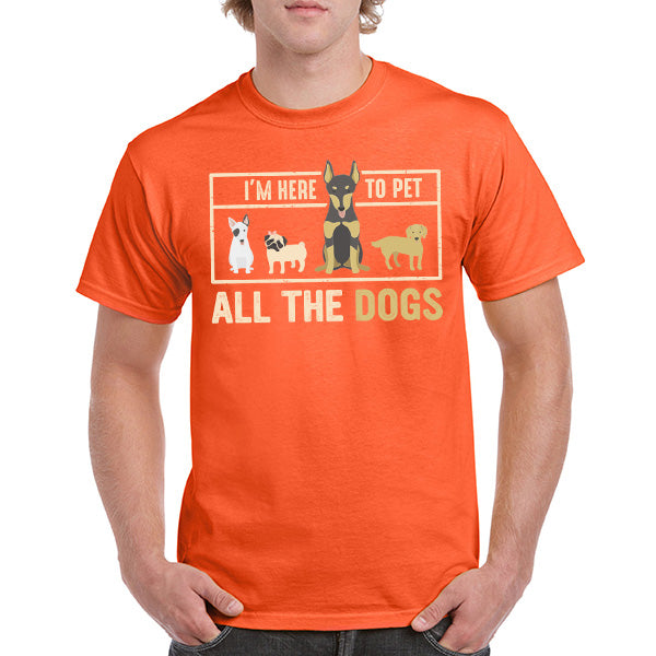 "Pet All the Dogs" Unisex T-Shirt | Perfect for Dog Lovers