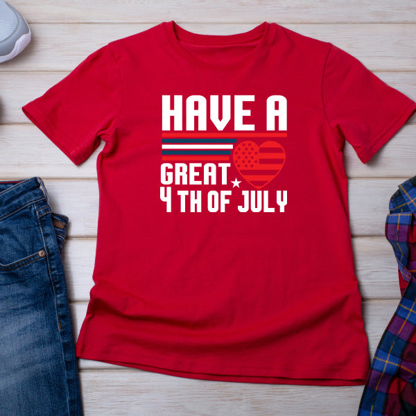 Have A Great 4th Of July Unisex T-Shirt | Equestrian Style