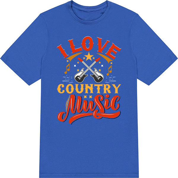 "I Love Country Music" Unisex T-Shirt | Equestrian Apparel