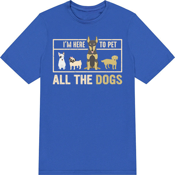 "Pet All the Dogs" Unisex T-Shirt | Perfect for Dog Lovers