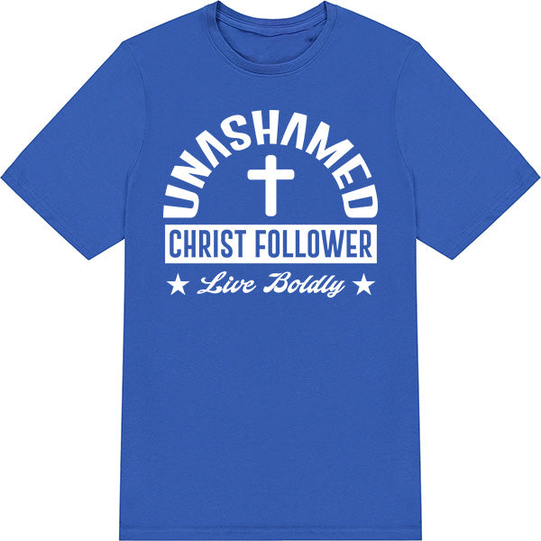 Unisex Christian T-Shirt - Live Boldly | Equestrian Apparel