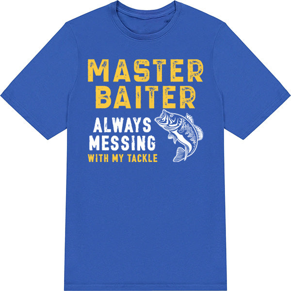 Master Baiter T-Shirt | Perfect for Fishing Enthusiasts