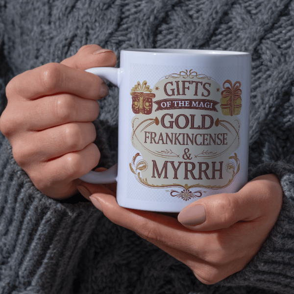 Shop the Exquisite Gifts of the Magi Christmas Mug - Double-Sided Print for Festive Cheer