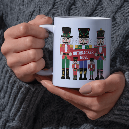 Shop the Personalized Nutcracker Noel Christmas Mug - Double-Sided Print