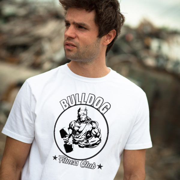 Bulldog Fitness Club Unisex T-Shirt | Essential Gym Wear