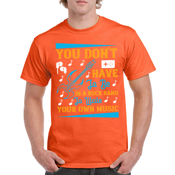 "Write Your Own Music" Unisex T-Shirt - Perfect for Music Lovers