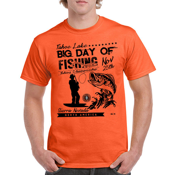 Big Day of Fishing Unisex T-Shirt | Ideal for Anglers