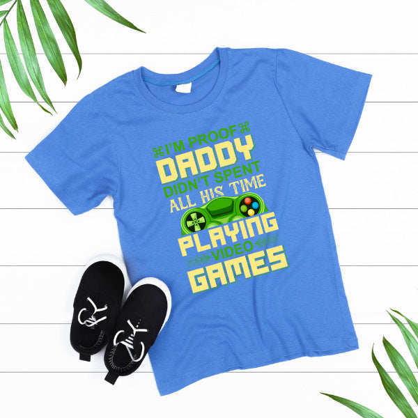 "I'm Proof Daddy Didn't Game All Day" Unisex T-Shirt | Equestrian Apparel