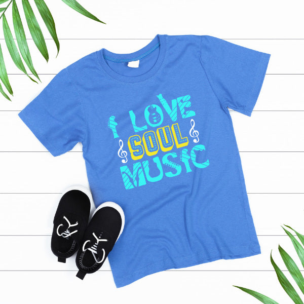 "I Love Soul Music" Unisex T-Shirt | Ideal for Music Lovers