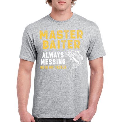 Master Baiter T-Shirt | Perfect for Fishing Enthusiasts