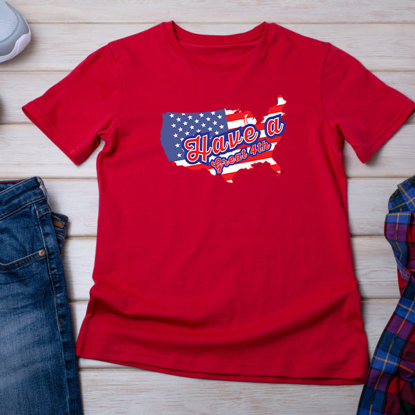 "Have A Great 4th" T-Shirt | Perfect for July 4th Festivities