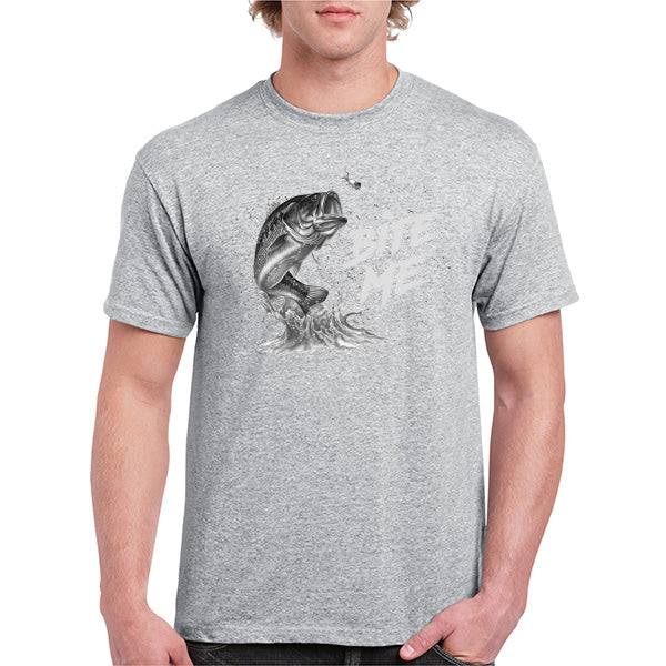 "Bite Me" Unisex T-Shirt | Ideal for Fishing Fans