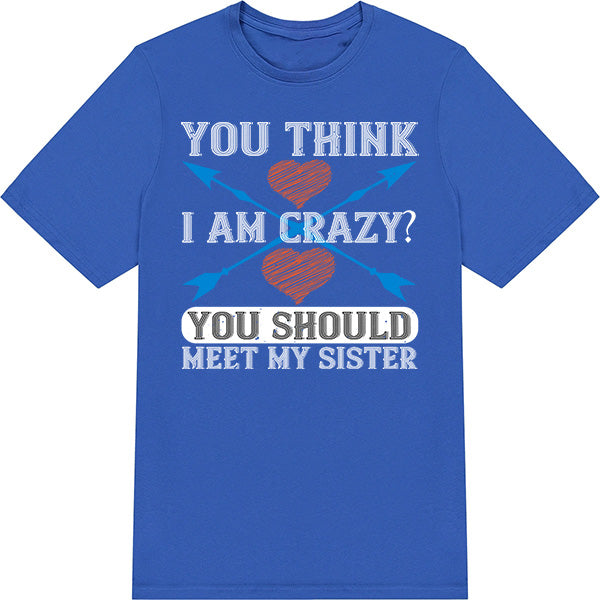 "Sister's Favorite", "Sibling T-shirt", "Funny Unisex T-shirt", "Sibling Rivalry Shirt"