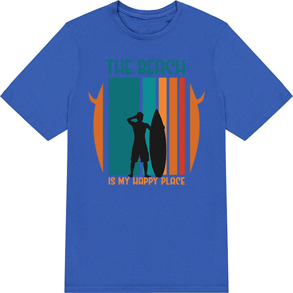 "Beach Is My Happy Place" Unisex T-Shirt | Summer Equestrian