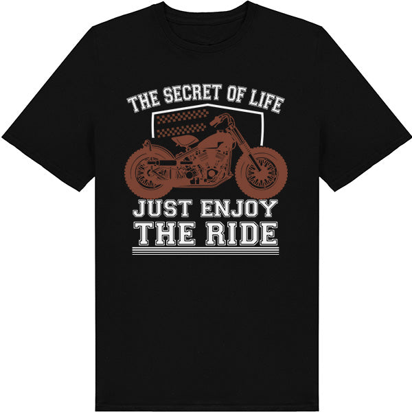 "Enjoy the Ride" Unisex T-Shirt for Motorbike Lovers