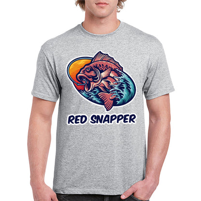 Red Snapper Unisex T-Shirt | Ideal for Fishing Fans