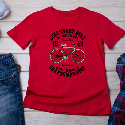 Legendary Bike Unisex T-Shirt | Ideal for Cycling Adventures