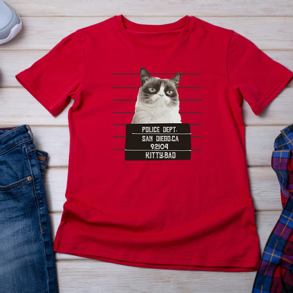 Police Dept San Kitty Unisex T-Shirt | Exclusive Cat Tee