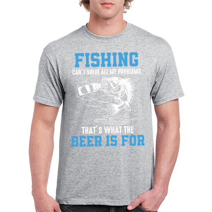 Fishing & Beer Unisex T-Shirt | Perfect for Anglers