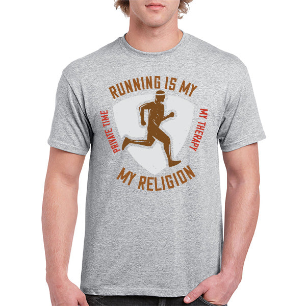 Running Is My Therapy T-Shirt | Unisex Runner's Edition