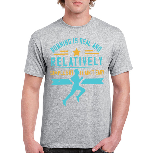 "Running Is Real" Unisex T-Shirt | Runner's Edition | Shop Now