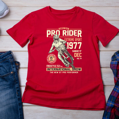 Pro Rider Unisex T-Shirt | Bicycle Adventures | Shop Now