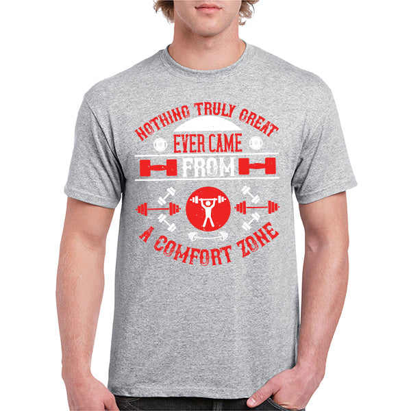 Unisex 'Comfort Zone' T-Shirt | Fitness Focus Collection