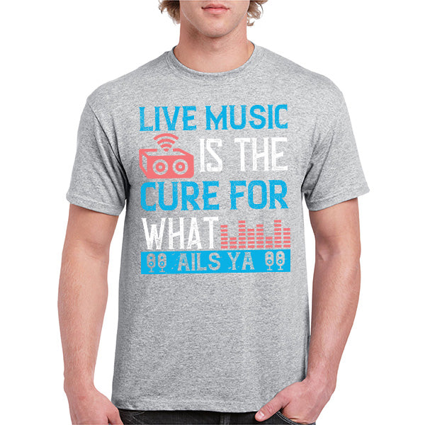 Live Music Unisex T-Shirt | Perfect for Music Lovers