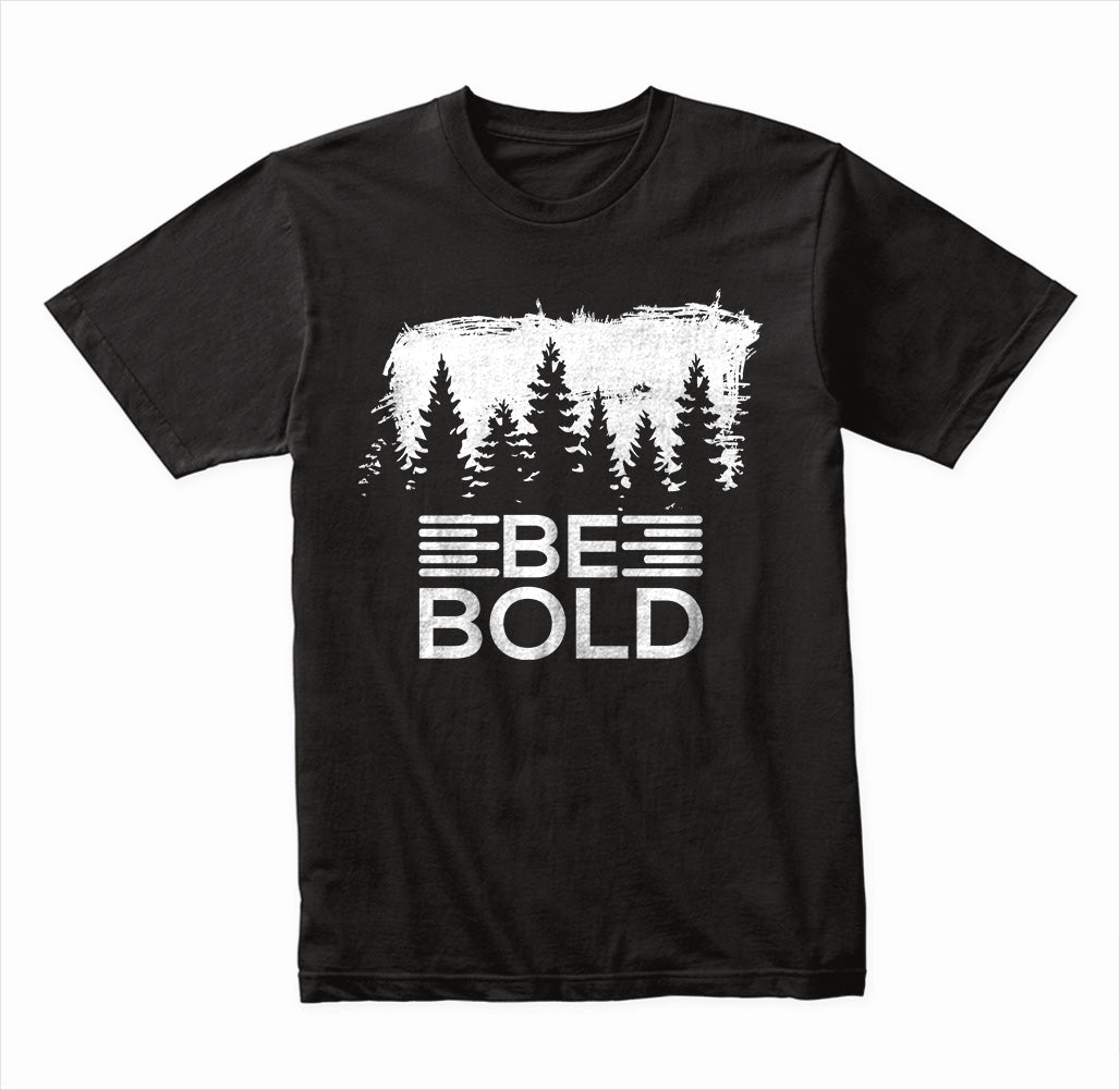 "Be Bold" Unisex T-Shirt | Motivational Equestrian Apparel