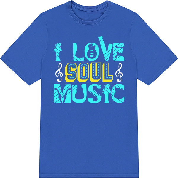 "I Love Soul Music" Unisex T-Shirt | Ideal for Music Lovers