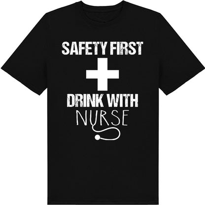 Safety First Nurse T-Shirt | Unisex Equestrian Apparel