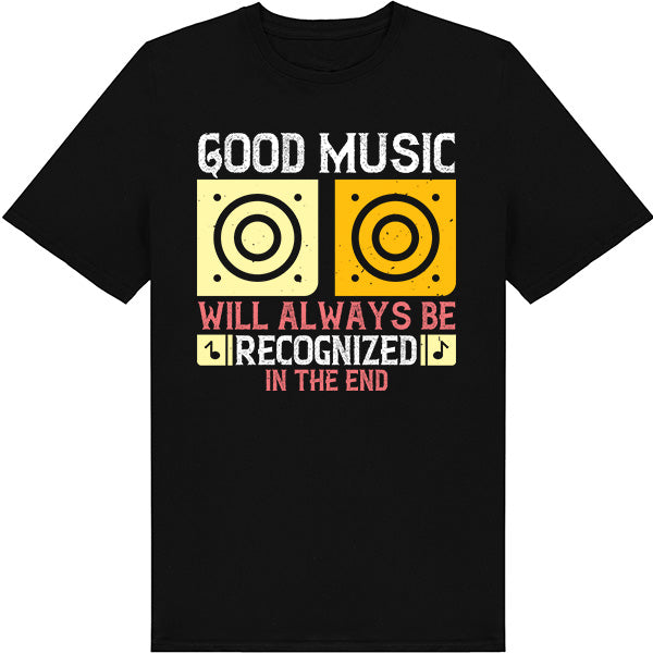 "Good Music" Unisex T-Shirt | Ideal for Music Lovers