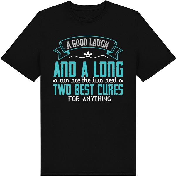 Unisex Runner's T-Shirt: Best Cures Quote - Shop Now